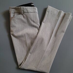 Express Plaid Columnist Low To Mid-Rise Trouser Pants 4R